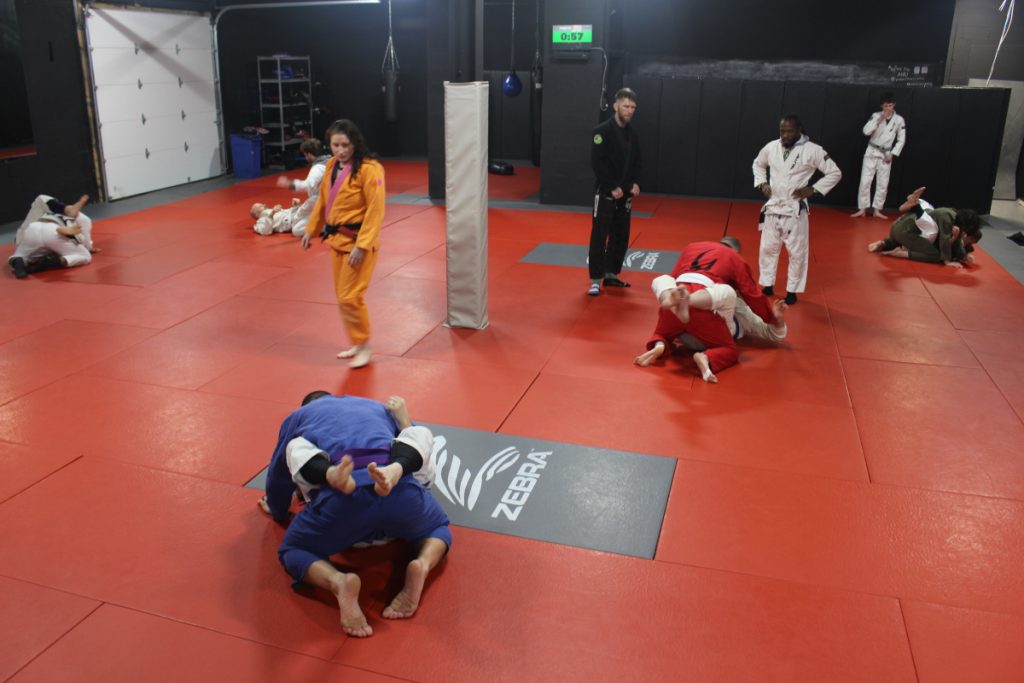 Gi Jiu Jitsu Drilling With Instructors Coaching