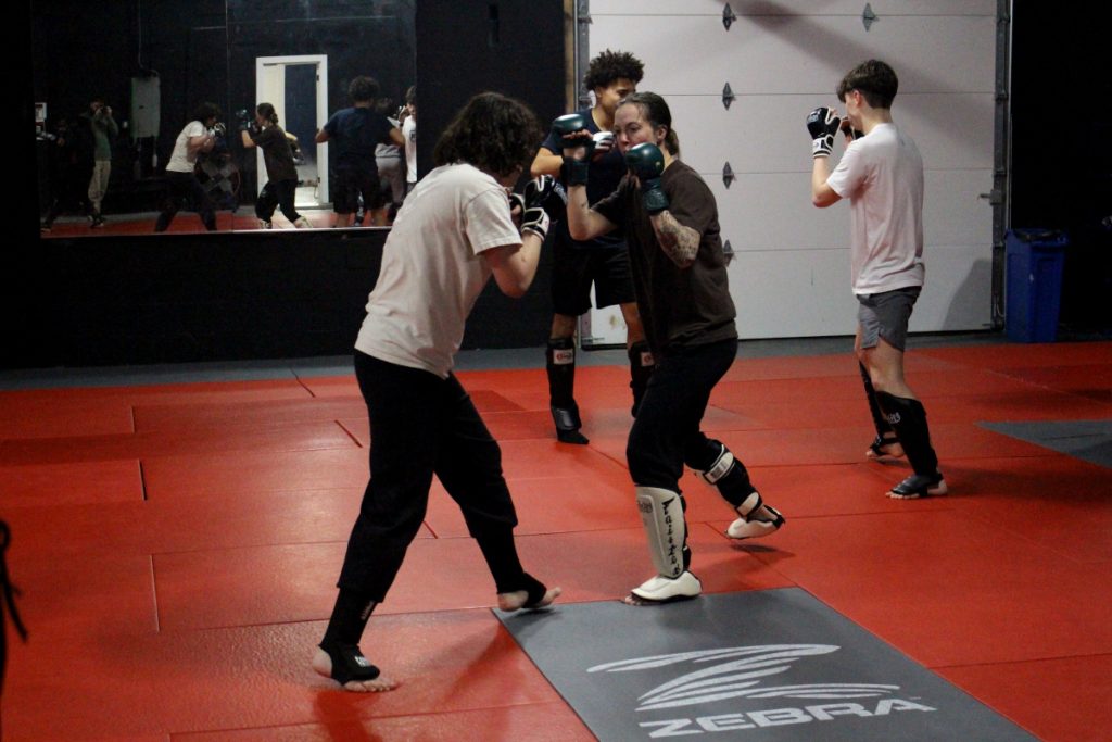 Striking For MMA Abby Sarah Sparring