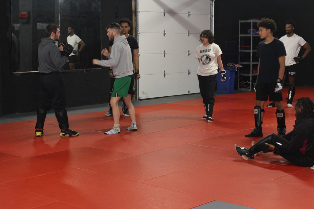 Striking For MMA Jeremy Instructing